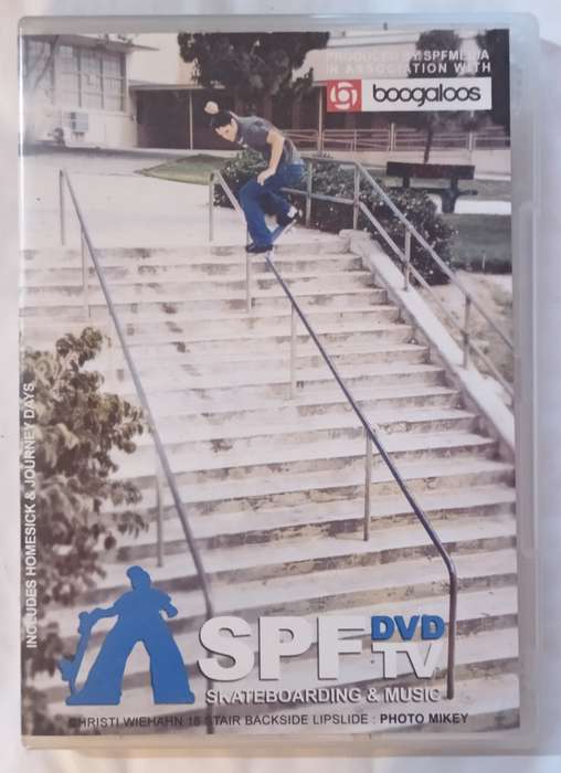 SPF tv DVD Skateboarding and Music