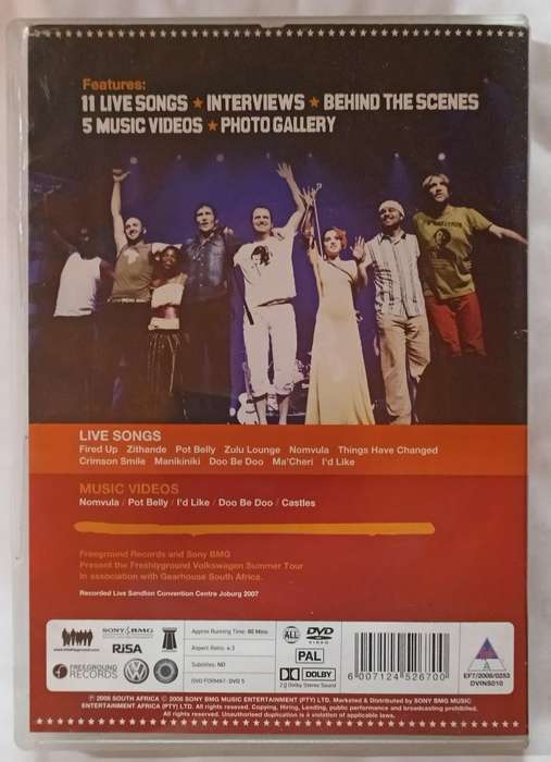 Freshly ground LIVE! South African Tour (DVD)