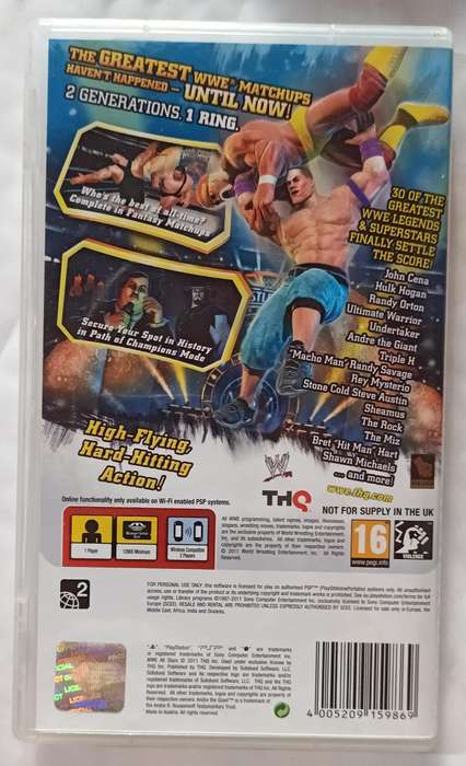 WWE All Stars for PSP (Complete)