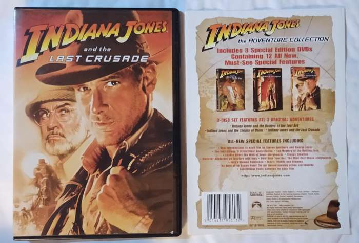 Indiana Jones the Adventure Collection on DVD