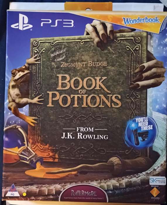 Wonderbook - Book of Potions New Sealed