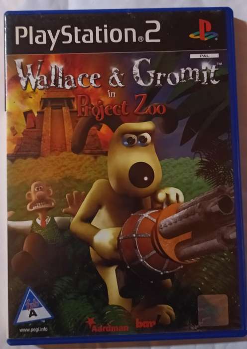 Wallace and Gromit in Project Zoo for PS2 (PAL)