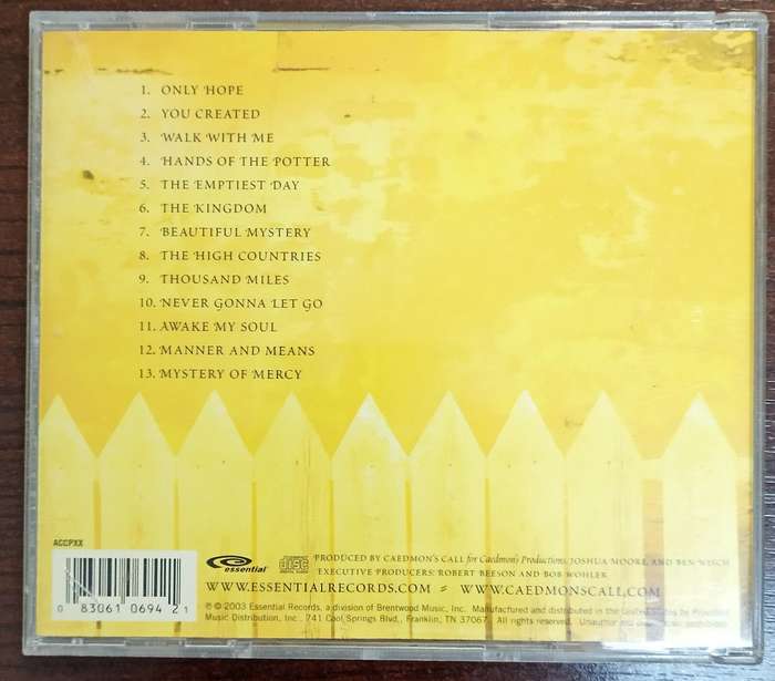 Caedmon's Call Back Home CD