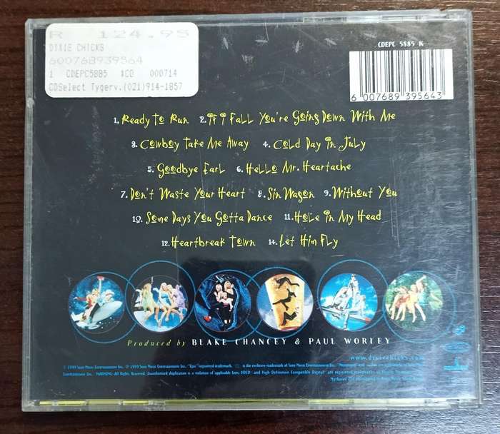 Dixie Chicks FLY CD