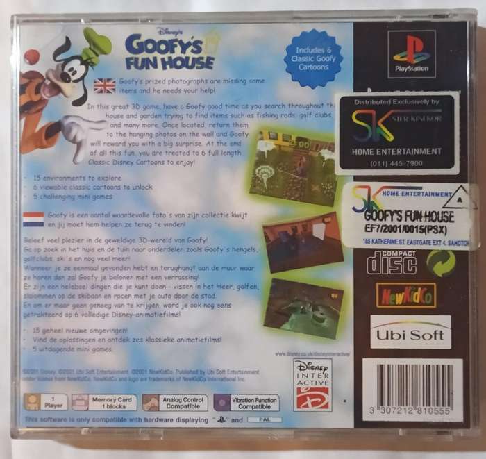 Goofy's Fun House for Ps1
