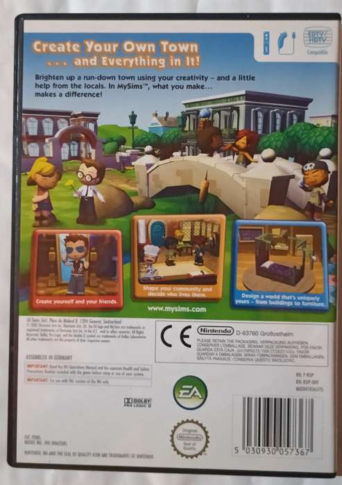 My Sims for Nintendo Wii (PAL, CIB)