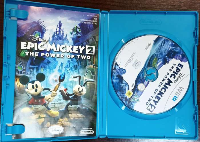 Epic Mickey 2 The Power of Two for Wii U (PAL CIB)