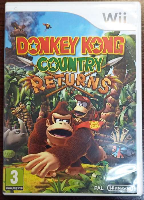 Donkey Kong country returns for Wii (PAL CIB)