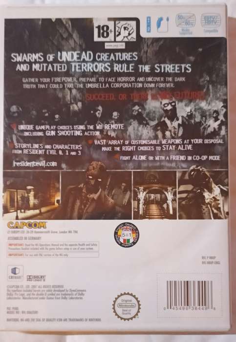 Resident Evil The Umbrella Chronicles for Wii (PAL CIB)