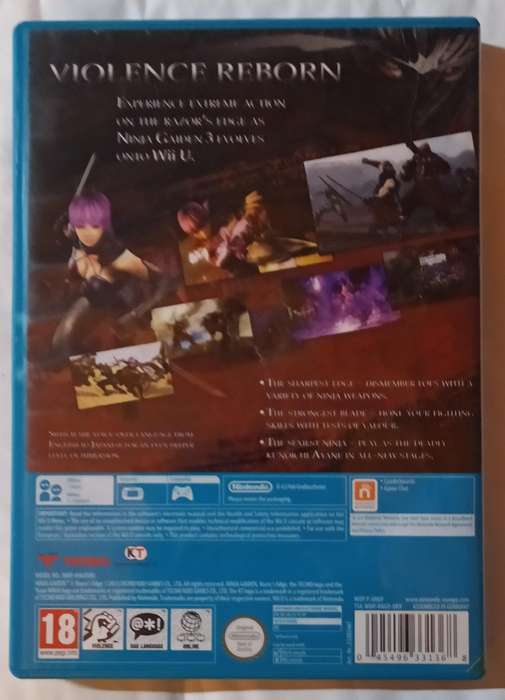 Ninja Gaiden Razor's Edge for Nintendo Wii U PAL CIB