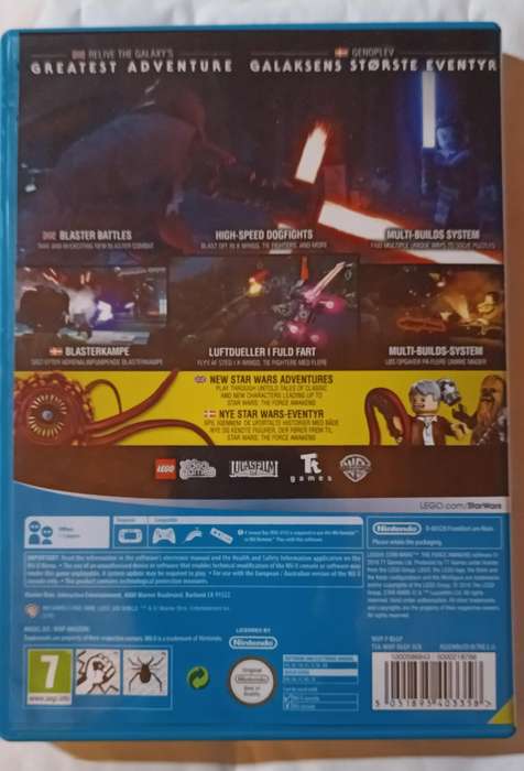 Lego Star Wars The Force Awakens for Wii U - PAL CIB Mint