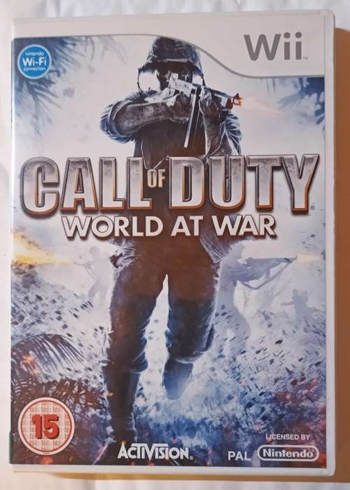 Call of Duty World at War for Wii PAL CIB