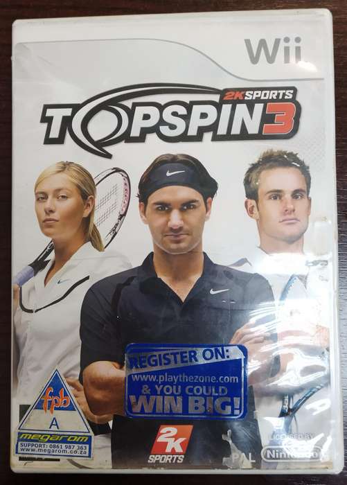 Topspin 3 for Wii PAL