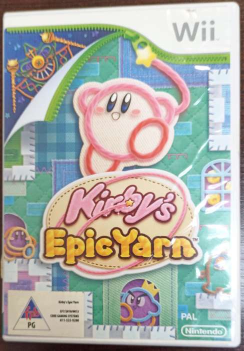 Kirby's Epic Yarn for the Wii - PAL CIB Mint