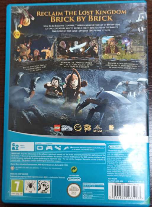 Lego the Hobbit for the Wii U PAL CIB