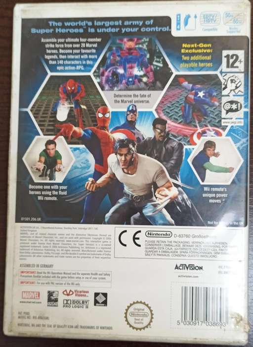 Marvel Ultimate Alliance for Wii PAL