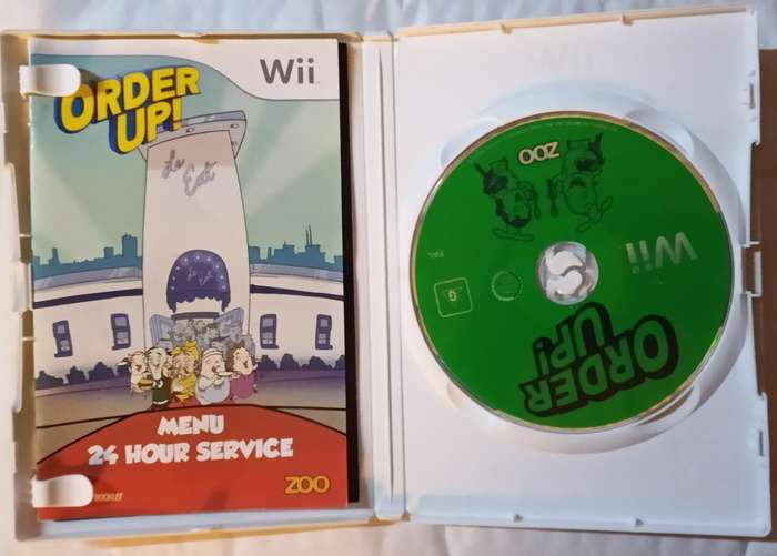 Order Up! For Nintendo Wii PAL CIB