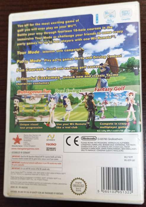 Super Swing Golf for Wii PAL CIB