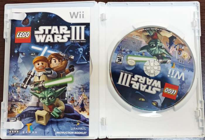 Lego Star Wars III The Clone Wars for Wii (NTSC, CIB)