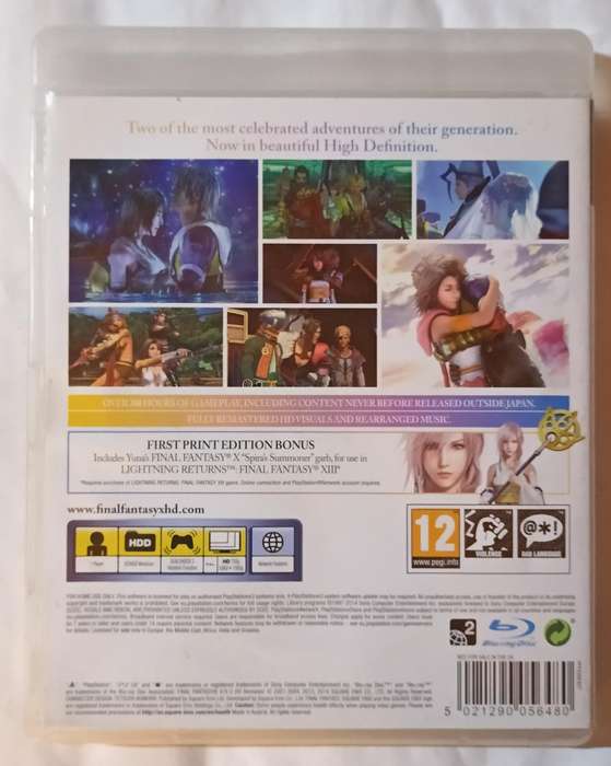 Final Fantasy X / X-2 HD Remaster for PS3 CIB