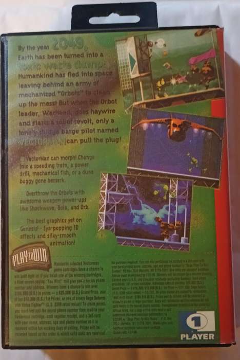 Vectorman for Sega Mega Drive