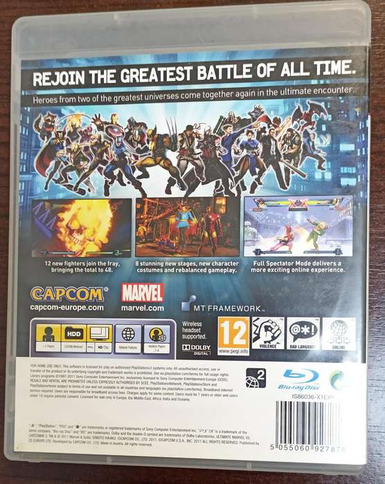 Ultimate Marvel vs Capcom 3 for PS3 (CIB)