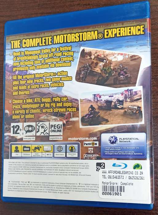 MotorStorm Complete for PS3 (CIB)