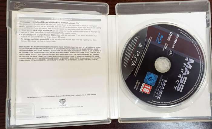 Mass Effect for PS3 CIB
