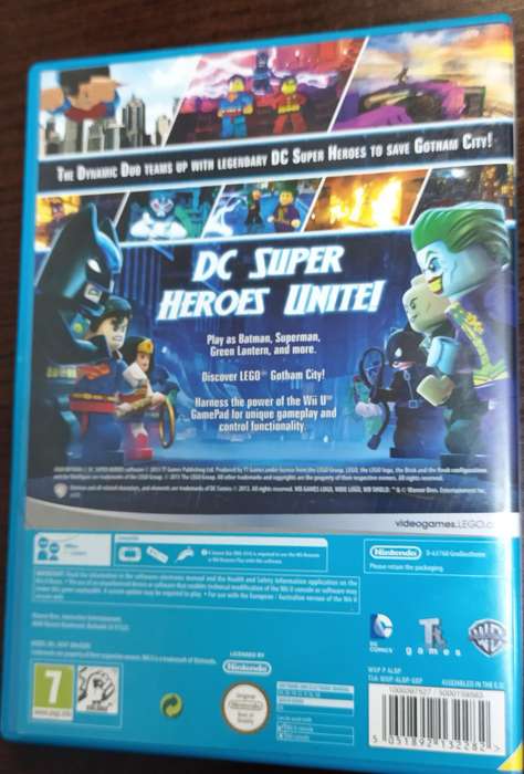 Lego Batman 2 DC super heroes for Wii U PAL CIB