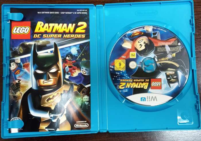 Lego Batman 2 DC super heroes for Wii U PAL CIB