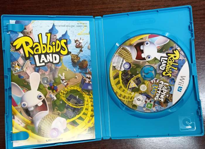Rabbids Land for Wii U PAL CIB