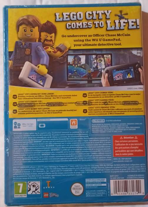 Lego City Undercover for Nintendo Wii U - PAL Sealed