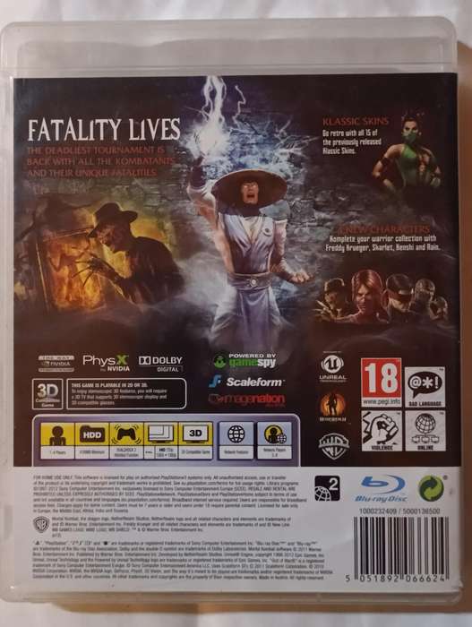 Mortal Kombat Komplete Edition for PS3 (CIB)