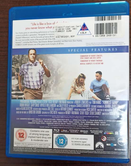 Forrest Gump on Blu-ray