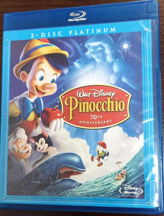 Pinocchio 70th Anniversary 2 X disc Platinum Blu-ray