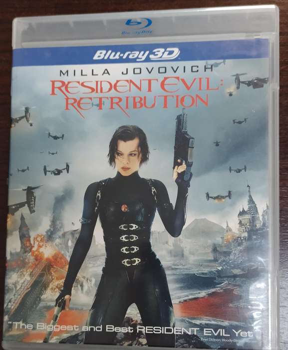 Resident Evil Retribution on Blu-ray 2D +3D