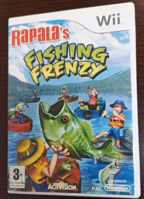 Rapala's Fishing Frenzy for Wii PAL CIB
