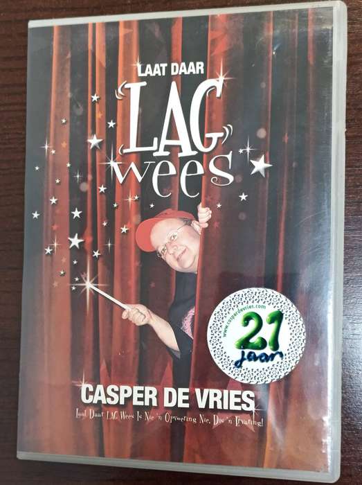 Casper Die Vries - Laat daar lag wees op DVD