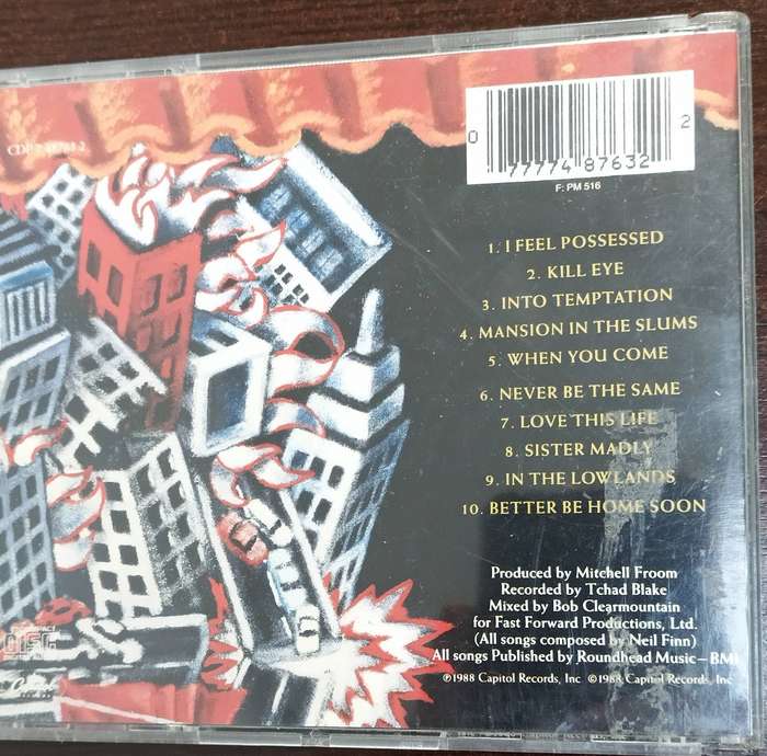 Crowded House Temple of Low Men CD (Import)