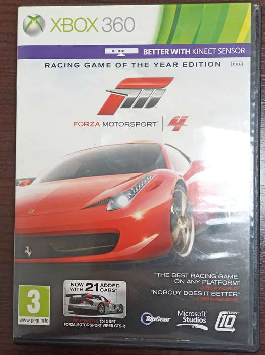Forza Motorsport 4 Game of the Year Edition Xbox 360 (PAL CIB)