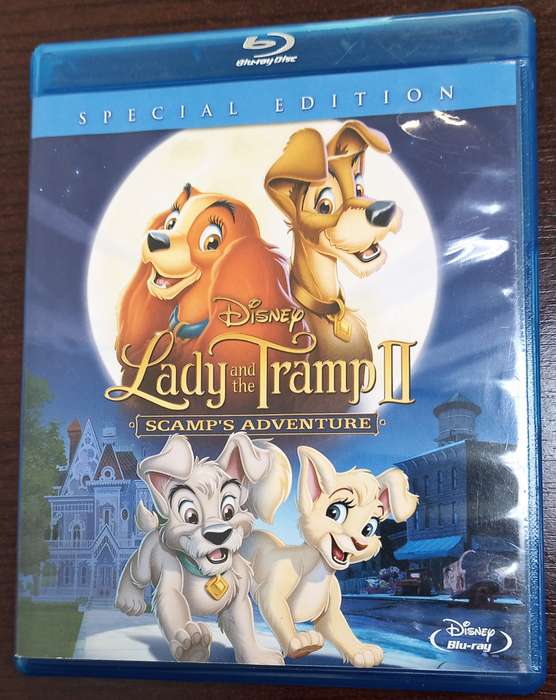 Lady and the Tramp 2 Scamp's Adventure on Blu-ray