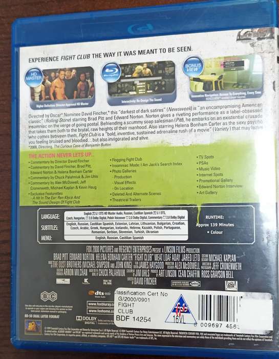 Fight Club 10th Anniversary Edition on Blu-ray