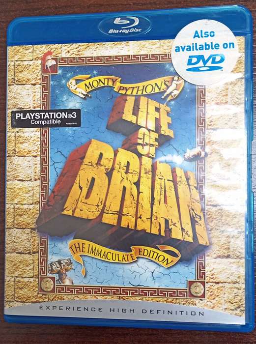 Minty Python's Life of Brian The Immaculate Edition on Blu-ray