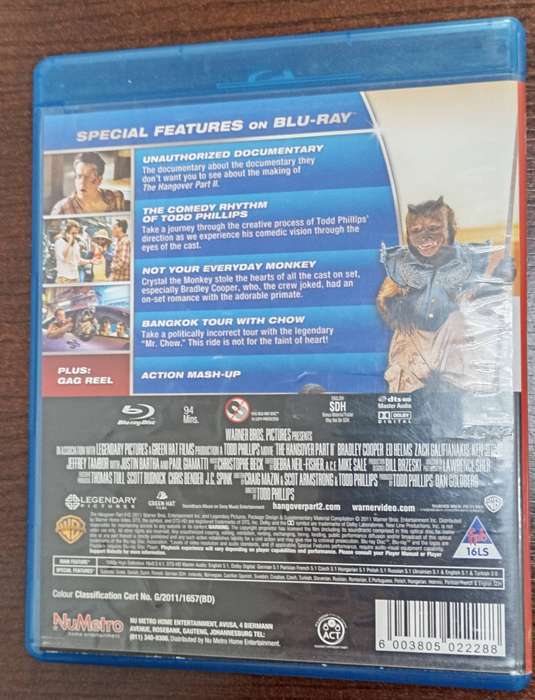 The Hangover Part II on Blu-ray