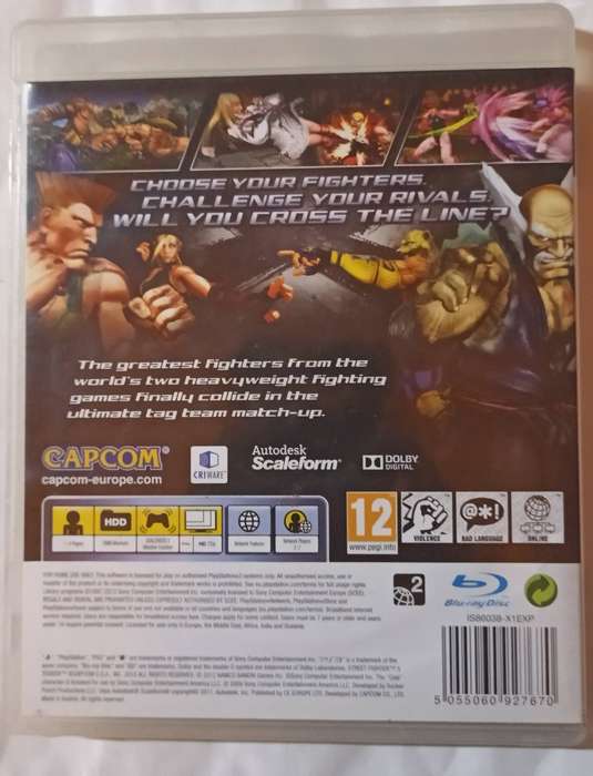 Street Fighter X Tekken PS3 (CIB PAL)