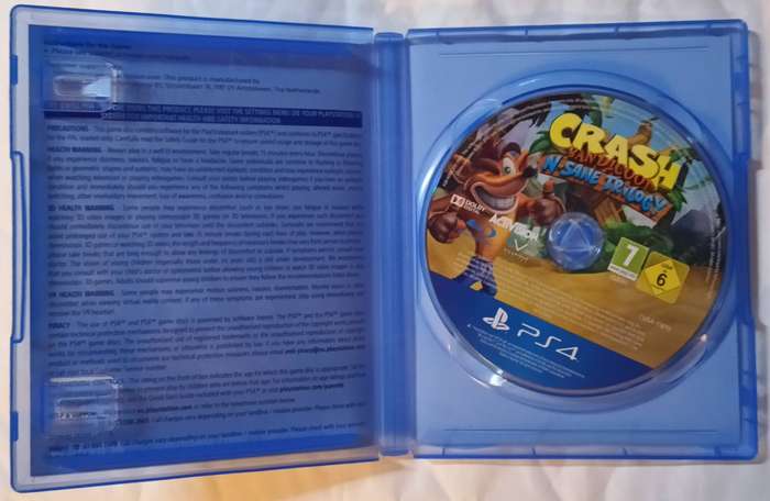 Crash Bandicoot N Sane Trilogy for Ps4