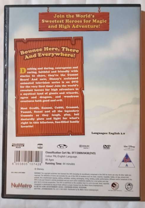 Adventures of the Gummi Bears Volume 9 on DVD