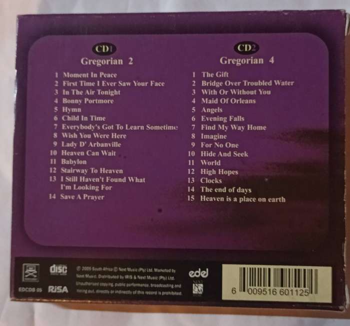 Gregorian 2CD Set