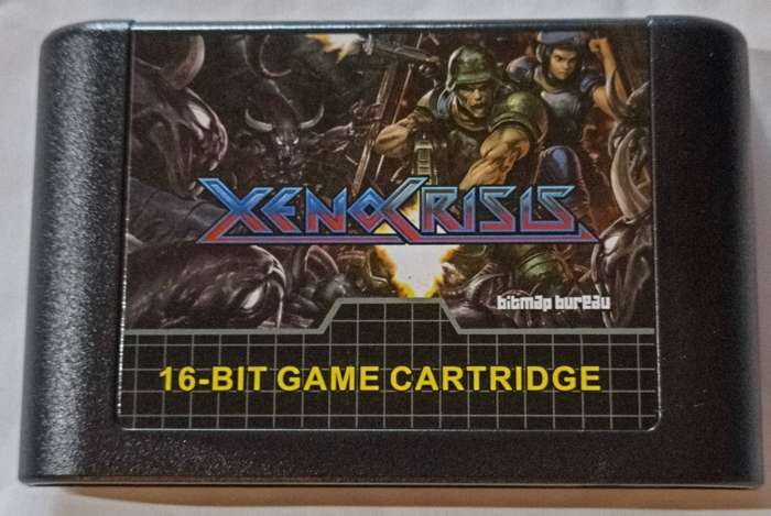 Xeno Crisis 16bit Sega Mega Drive Cart