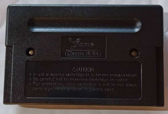 Xeno Crisis 16bit Sega Mega Drive Cart